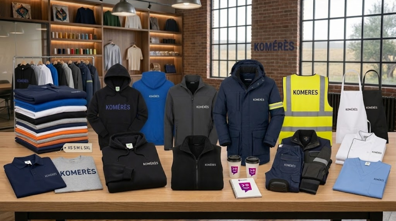 Atelier des v&ecirc;tements personnalisables de Kom&eacute;r&egrave;s