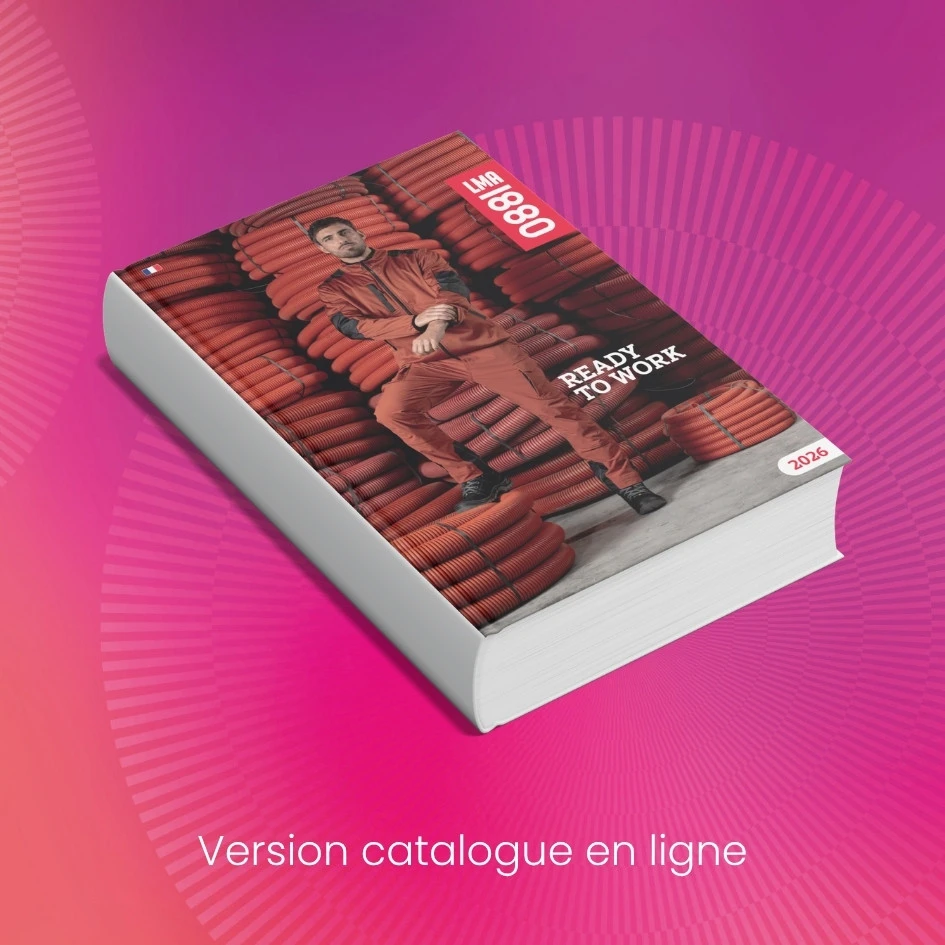 Catalogue LMA 1880 v&ecirc;tements de travail en ligne par Kom&eacute;r&egrave;s