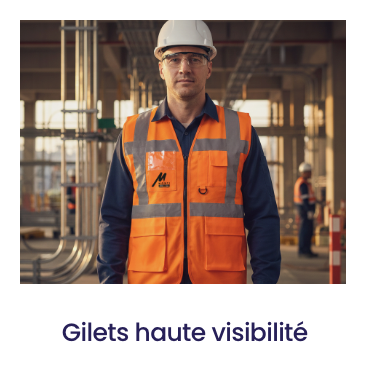 Gilets haute visibilit&eacute;