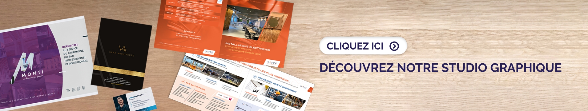 DECOUVREZ NOTRE STUDIO GRAPHIQUE