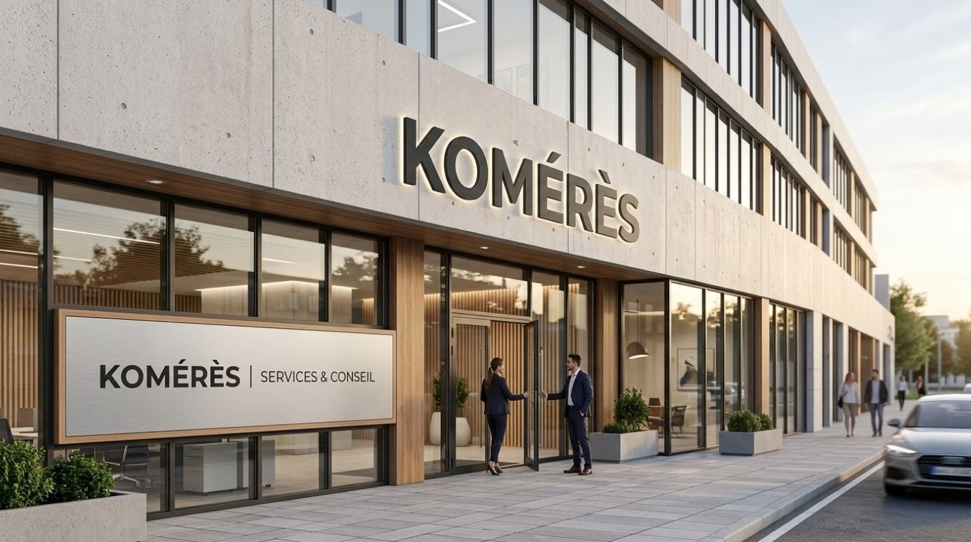 Enseignes sur mesure par Kom&eacute;r&egrave;s