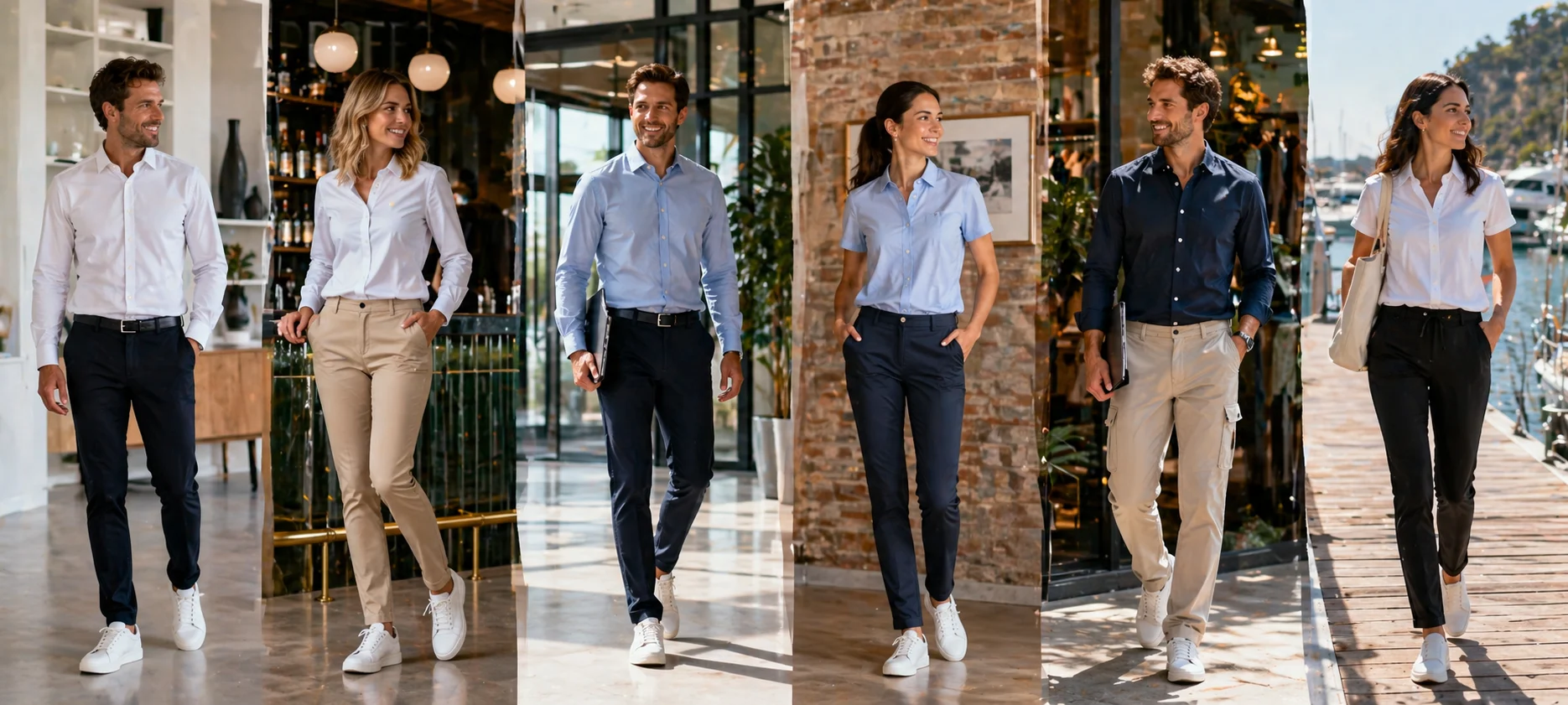 Pantalons professionnels personnalis&eacute;s pour entreprises en &Icirc;le-de-France - Kom&eacute;r&egrave;s