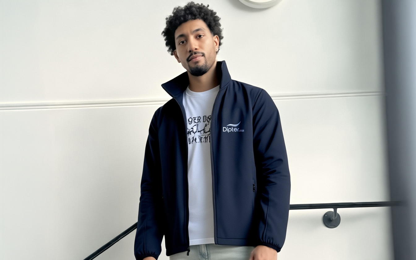 Sweat personnalisé DTF entreprise Oise (60) - Komérès Sweat personnalisé DTF rouge pour l'entreprise Dipter dans l'Oise - réalisation Komérès