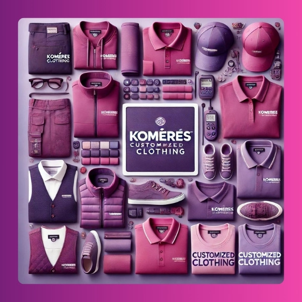 Présentation des vêtements vendu par Komérès