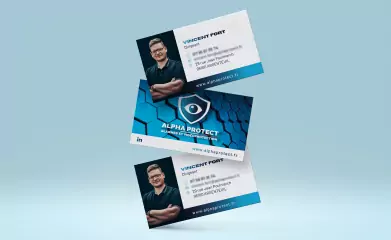 Cartes de visiteAlpha Protect &agrave; Argenteuil