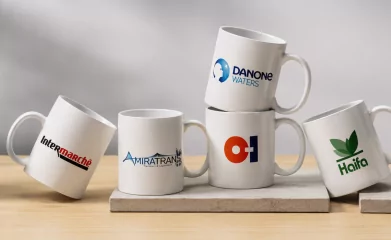 Mugs personnalis&eacute;sAmiratrans &agrave; Lunel