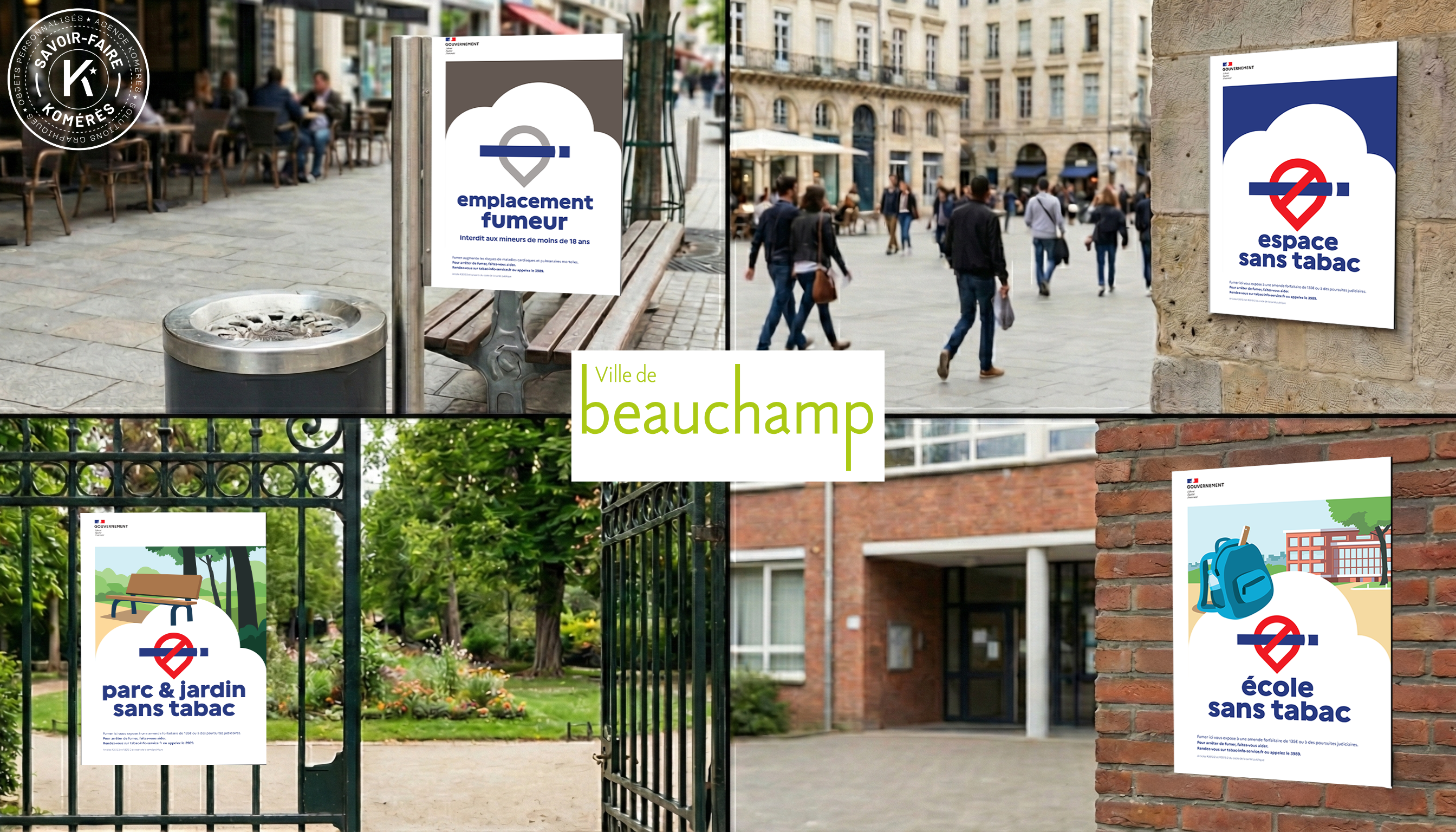 Panneau signal&eacute;tique