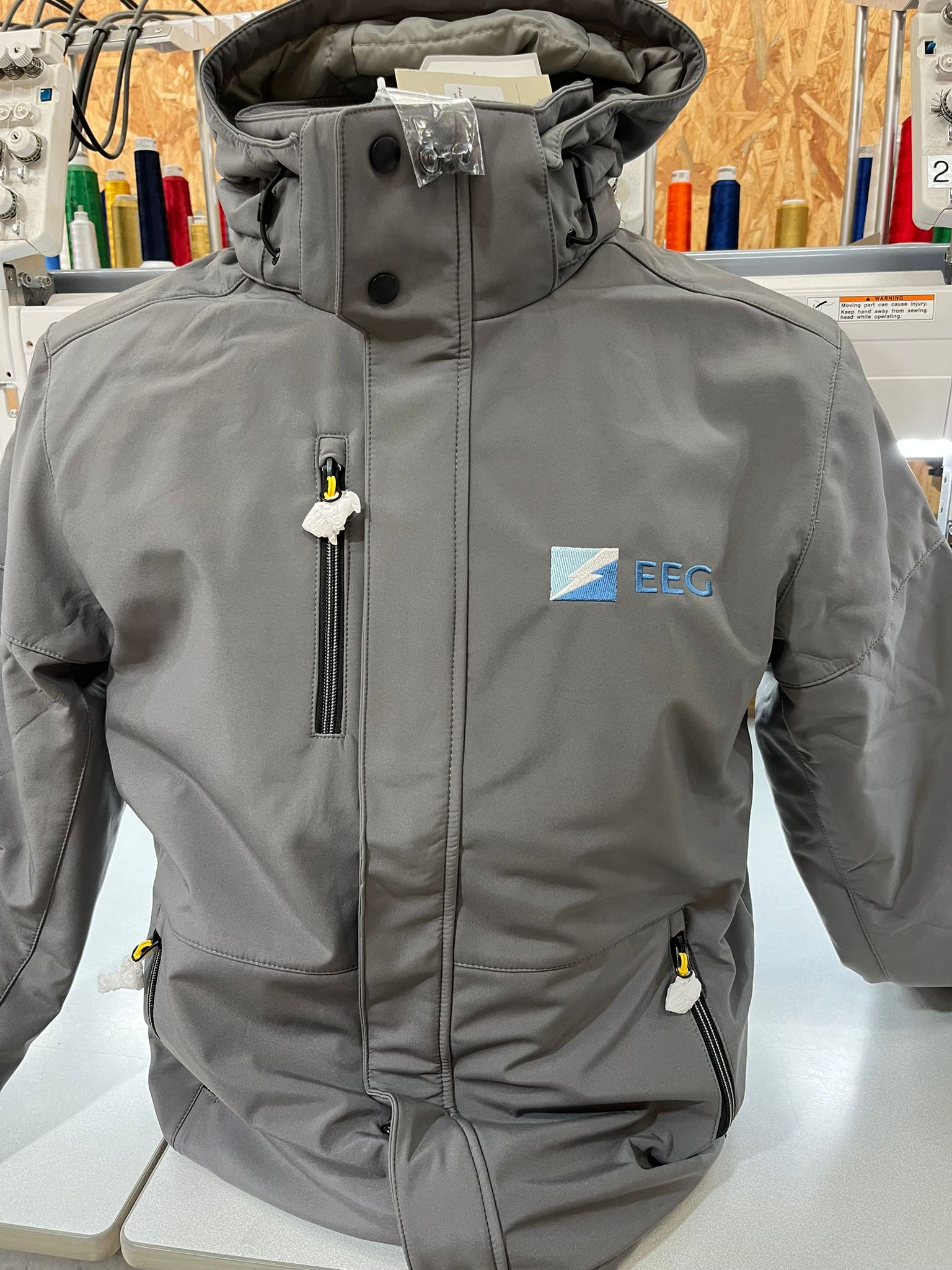 veste softshell avec broderie par Komérès