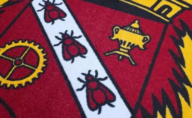 Tapis d'accueil PMR personnalis&eacute;Ville Levallois-Perret