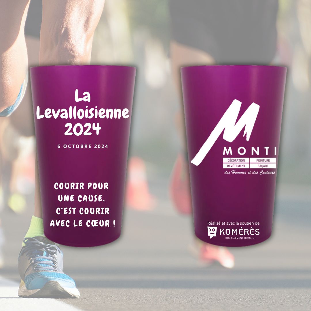 ecocup Monti Par Komérès pour la Levaloissienne 2024