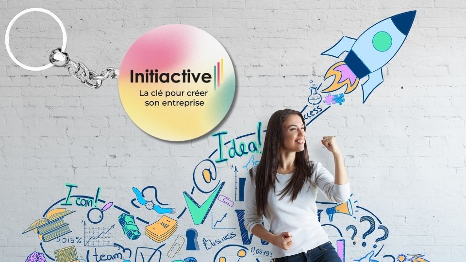Création de porte clé pour initiactive 95 par Komérès